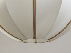 Round Pendant - Offwhite / Amber