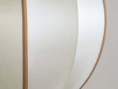 Round Pendant - Offwhite / Amber