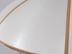 UFO Pendant Offwhite / Amber