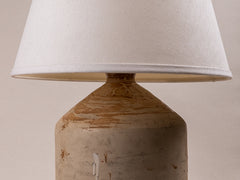 Converted Demijohn Stoneware Lamp