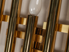 1970s Tubular Wall Light by Gaetano Sciolari