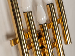 1970s Tubular Wall Light by Gaetano Sciolari