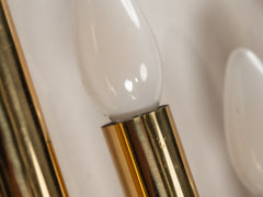 1970s Tubular Wall Light by Gaetano Sciolari