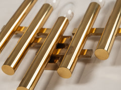 1970s Tubular Wall Light by Gaetano Sciolari