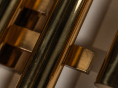 1970s Tubular Wall Light by Gaetano Sciolari
