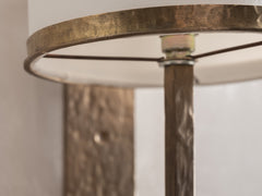 1980s French Gilt Bronze Wall Light