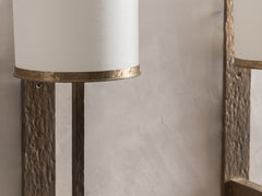 1980s French Gilt Bronze Wall Light