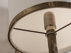 1980s French Gilt Bronze Wall Light