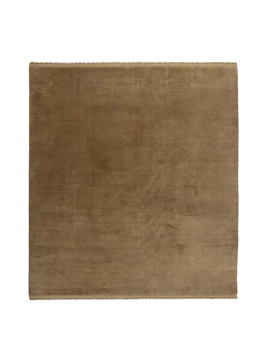 Cashmere Rug, Burnt Caramel