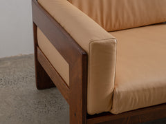Afra & Tobia 3-Seater Bastiano Sofa in Macadamia Leather