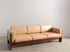 Afra & Tobia 3-Seater Bastiano Sofa in Macadamia Leather