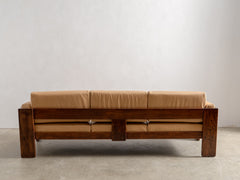 Afra & Tobia 3-Seater Bastiano Sofa in Macadamia Leather