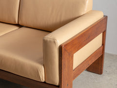 Afra & Tobia 3-Seater Bastiano Sofa in Macadamia Leather