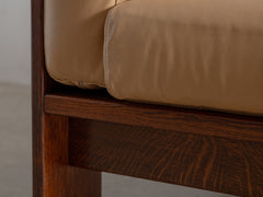 Afra & Tobia 3-Seater Bastiano Sofa in Macadamia Leather