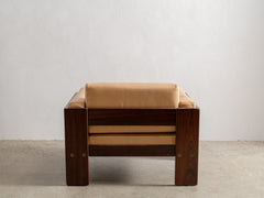 Afra & Tobia Bastiano Chair in Macadamia Leather
