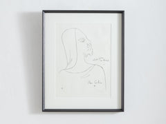 Framed Jean Cocteau Lithograph