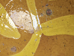 19th Century Hunza Yellow Pottery Bowl