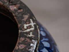 Hand Painted Pot by Michael Pugh