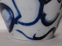 Hand Painted Pot by Michael Pugh