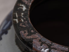 Hand Painted Pot by Michael Pugh