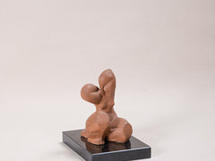 1960s Terracotta Female Form Sculpture