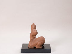 1960s Terracotta Female Form Sculpture