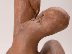 1960s Terracotta Female Form Sculpture