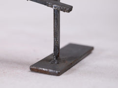 1960s Brutalist Metal Sculpture