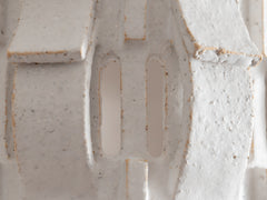 Rythme No. 2 Wall Sconce in White Glaze 01