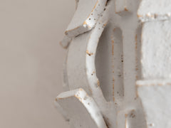 Rythme No. 2 Wall Sconce in White Glaze 01