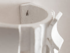 Rythme No. 2 Wall Sconce in White Glaze 02