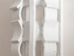 Rythme No. 2 Wall Sconce in White Glaze 02