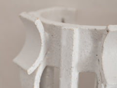 Rythme No. 2 Wall Sconce in White Glaze 02