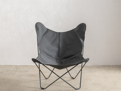 Sunshine Mariposa Charcoal Pique, Black Frame