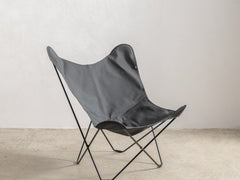 Sunshine Mariposa Charcoal Pique, Black Frame
