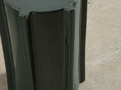 Geometrical Pawn Side Table - Dark Green