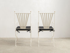Soleil Chair with Curved Arm - Ivory