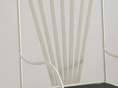 Soleil Chair with Curved Arm - Ivory