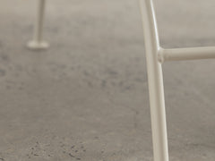 Soleil Chair with Curved Arm - Ivory