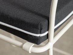 Soleil Chair with Curved Arm - Ivory