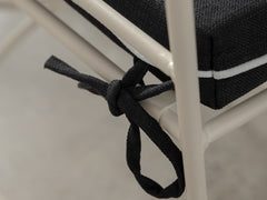 Soleil Chair with Curved Arm - Ivory