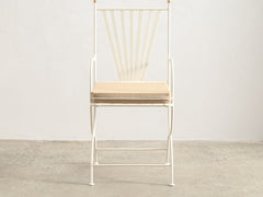 Soleil Chair with Curved Arm - Ivory