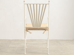Soleil Chair with Curved Arm - Ivory