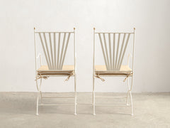 Soleil Chair with Curved Arm - Ivory
