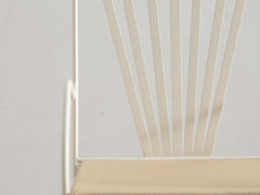 Soleil Chair with Curved Arm - Ivory