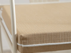 Soleil Chair with Curved Arm - Ivory