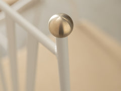 Soleil Chair with Curved Arm - Ivory
