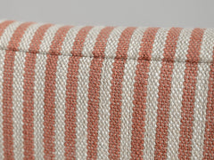 Soleil Stool with Back - Bronze with Sunset Stripe