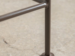 Soleil Stool - Bronze with Sunset Stripe