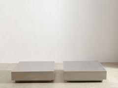 Stainless Steel Coffee Table, Brushed
